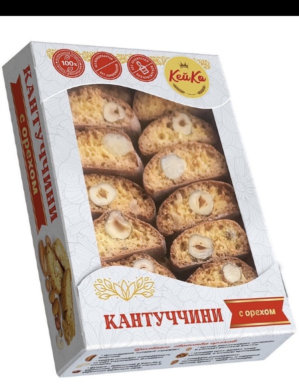 №3 Кей Ко Кантуччини с орехом, 200г    в Дербенте